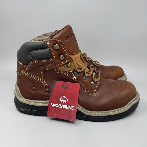 Wolverine Mens 12 EW Raider DuraShocks 6 Inch Composite Toe Work Boot W211099 - Picture 1 of 9